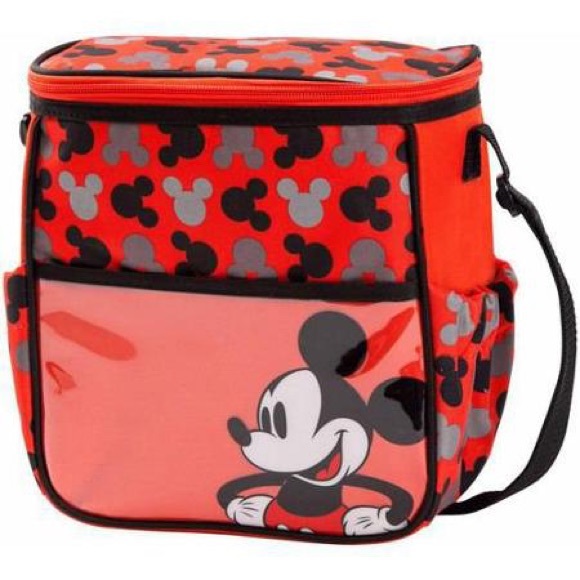 Disney Handbags - NWT Disney Mickey Mouse Red Mini Diaper Bag